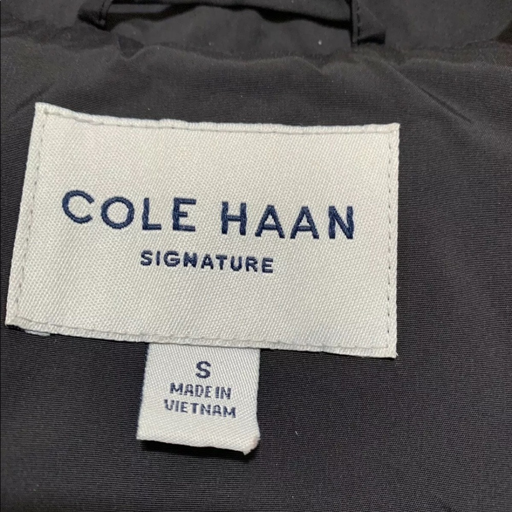 COLE HANN- Women’s black Small rain jacket - Picture 5 of 6